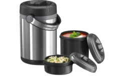 Emsa Isolierflasche Mobility Anthrazit 1.2 Liter -MetalTextic Geschaft 488859 3302624