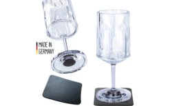 Silwy® Wein Magnet Kunststoffgläser 2 Stück (200 Ml) -MetalTextic Geschaft 489546 3165066