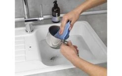 Wenko Mikrofaser Spülschwamm Miko, 2er -MetalTextic Geschaft 492293 3508825