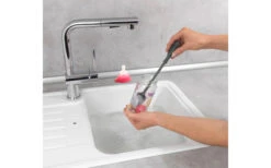 Wenko Silikon Spülbürste 25 Cm Grau -MetalTextic Geschaft 495552 3513562 1