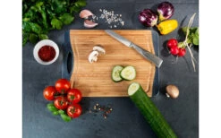 Wenko Schneidebrett Bambus Anti-Rutsch 28,5 X 1,5 X 20 Cm -MetalTextic Geschaft 495777 3509612