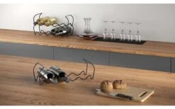 Metaltex WineBar-12 LAVA Stapelbares Flaschenregal 3er Set -MetalTextic Geschaft 497465 3346302