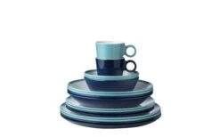 Mepal Flow Cappuccinotasse 375 Ml Nordic Blue -MetalTextic Geschaft 500360 3440532