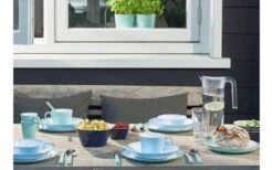 Mepal Flow Essteller 260 Mm Nordic Blue -MetalTextic Geschaft 503960 3440169 3