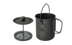 Origin Outdoors French Press 3 In 1 Titan Kaffeekocher -MetalTextic Geschaft 504629 3337329