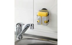 Wenko Turbo-Loc Edelstahl Schwammhalter Rostfrei, Befestigen Ohne Bohren -MetalTextic Geschaft 515444 3543932