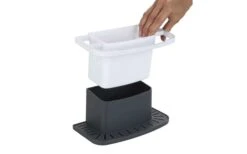 Wenko Spülbeckenorganizer Cosmo Blau -MetalTextic Geschaft 516071 3517453