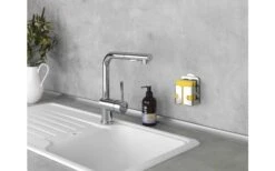 Wenko Turbo-Loc Edelstahl Schwammhalter Rostfrei, Befestigen Ohne Bohren -MetalTextic Geschaft 516248 3543938