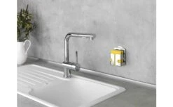 Wenko Turbo-Loc Edelstahl Schwammhalter Rostfrei, Befestigen Ohne Bohren -MetalTextic Geschaft 516854 3543944