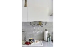 Wenko Schrankeinsatz Flaschen- Und Gläserhalter Für 6 Gläser Und 4 Flaschen -MetalTextic Geschaft 517178 3503756