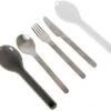 Bo-Camp Besteckset 3 Teilig 1 Person Silber -MetalTextic Geschaft 534067 3654260