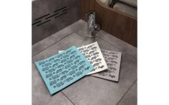 Pufz Schwedisches Geschirrtuch Wohnwagen Retro Grau -MetalTextic Geschaft 553348 3623242