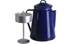 Origin Outdoors Emaille Kaffeekanne 1,8 Liter Blau -MetalTextic Geschaft 553408 3729877