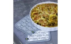 Pufz Topflappen Wohnwagen Weiß/grau 2er Pack -MetalTextic Geschaft 553471 3686156