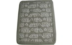 Pufz Topflappen Wohnwagen Weiß/grau 2er Pack -MetalTextic Geschaft 553498 3686210