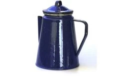 Origin Outdoors Emaille Kaffeekanne 1,8 Liter Blau -MetalTextic Geschaft 553669 3729885