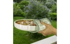 Pufz Topflappen Wohnwagen Weiß/grau 2er Pack -MetalTextic Geschaft 553960 3686174