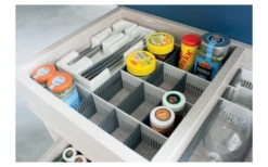 Purvario Pure Light Edition Stauleisten Set Für Schubladen 8 Stück Anthrazit / Grey -MetalTextic Geschaft 572606 3908174