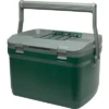 Stanley 16 QT Adventure Easy Carry Outdoor Kühlbox 15,1 Liter Grün -MetalTextic Geschaft 573798 3920226