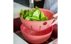 Koziol Sieb Palsby Abtropfsieb Nature Leaf Green -MetalTextic Geschaft 590443 4297343 3