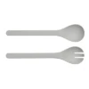 Bioloco Plant Salat Servers Salatbesteck Grau -MetalTextic Geschaft 601415 4446859