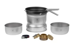 Trangia Trangiakök 25 -1 UL Campingkochset 3- Teilig Mit Spiritusbrenner Set 1 -MetalTextic Geschaft 603467 4401943