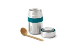 Black+Blum Black And Blum Food Flask Thermobecher 400 Ml Ozean -MetalTextic Geschaft 614539 4340235 2