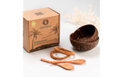 Chinchilla Kokosnussschalen Mit Löffel Und Halterung 2er-Set -MetalTextic Geschaft 636859 4445187