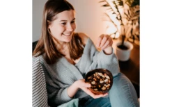 Chinchilla Kokosnussschalen Mit Löffel Und Halterung 2er-Set -MetalTextic Geschaft 636867 4445203