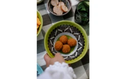 Rebel Outdoor Melaminschale 11 Cm Braun -MetalTextic Geschaft 668325 4580196