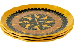 Rebel Outdoor Dessertteller 22 Cm Blau -MetalTextic Geschaft 668379 4579083 2