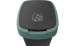 Rotho Twist Abfalleimer Mit Schwing- Und Klappdeckel 25 Liter Mistletoe Grün -MetalTextic Geschaft 689040 4830122 1