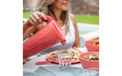 Koziol Club Pitcher Superglas Kanne Mit Deckel 1,5 Liter Nature Desert Sand -MetalTextic Geschaft 692201 4744868 4