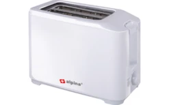 Alpina Doppelschlitz Toaster 700 W Weiß