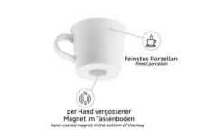 Silwy® Porzellan Magnet-Espressotassen 2er-Set (70 Ml) -MetalTextic Geschaft 693311 4793696