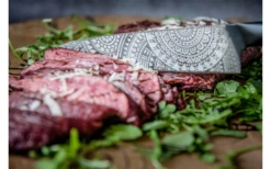 Homeys Schiffmacher Kochmesser 33 Cm Schwarz/silber -MetalTextic Geschaft 725660 4907852