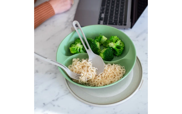 Koziol Connect Separee Menüteller Mit Deckel 1,5 Liter Nature Leaf Green 6 Koziol Connect Separee Menüteller Mit Deckel 1,5 Liter Nature Leaf Green – Bild 4