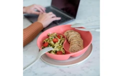 Koziol Connect Separee Menüteller Mit Deckel 1,5 Liter Nature Ash Grey -MetalTextic Geschaft 731750 4917074 4