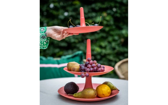 Koziol Babell L Etagere Nature Leaf Green 5 Koziol Babell L Etagere Nature Leaf Green – Bild 3