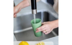 Koziol Connect Cup L Trinkbecher 350 Ml Nature Wood -MetalTextic Geschaft 735170 4914911 2