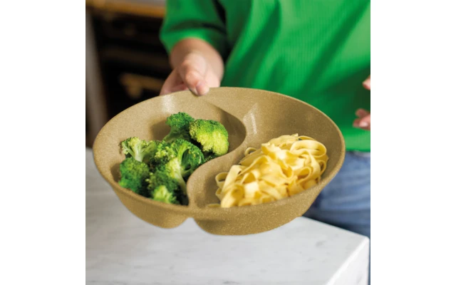 Koziol Connect Separee Menüteller Mit Deckel 1,5 Liter Nature Leaf Green 5 Koziol Connect Separee Menüteller Mit Deckel 1,5 Liter Nature Leaf Green – Bild 3