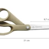 Fiskars ReNew Recycled Universalschere 21 Cm -MetalTextic Geschaft 737513 4973573