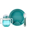 Mepal Mio Babygeschirrset 3 Teilig Deep Turquoise -MetalTextic Geschaft 756821 5071022