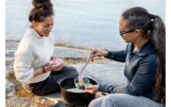 Light My Fire LightMyFire Spork Large Besteck Aus Bioplastik Hazyblue -MetalTextic Geschaft 776903 5159825 1